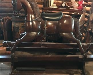 Fabulous English Rocking Horse. You must see this to appreciate it. It is amazing.