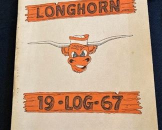 Longhorn ROTC yearbook .  .  .