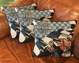 Harley-Davidson pillows