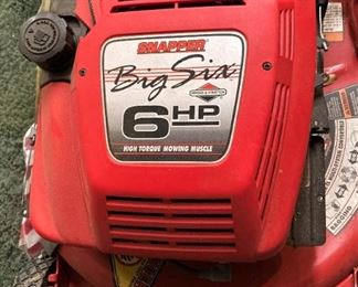 Snapper "Big Six" 6 HP lawn mower