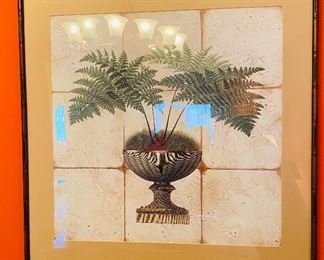 1 of 2 Framed Art in Dining Table