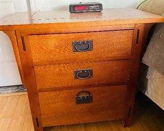 1 of 2 Side Tables in the Master Bedroom