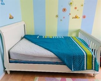 Bassett White Bed in Bedroom 2
