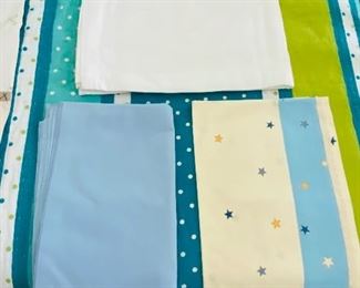 Star Shams that goes with the Stars and Bears Sheets for Baby
