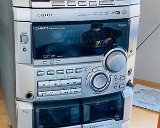Aiwa Radio with Cassette Players