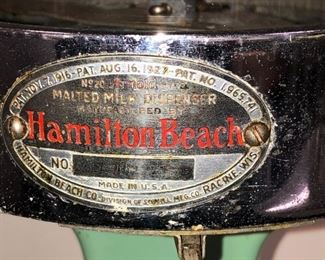 Hamilton Beach Carnation Malted Milk Dispenser