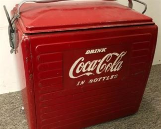 Coca Cola Metal Cooler