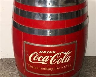 Coca Cola Fountain Drink Barrel