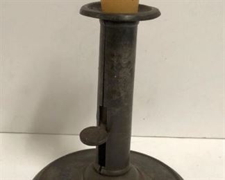 Tin Push Up Candlestick