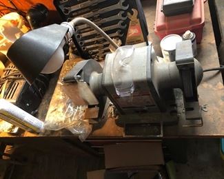 6" Grinder with lamp