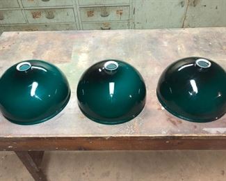 CW Vianne (France) Green Glass shades ---PERFECT