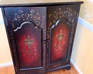 Decorated Small Cabinet 