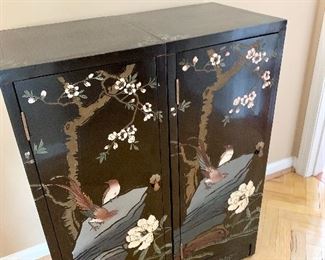 Pair Asian Small Cabinets 