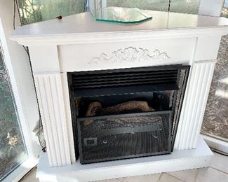 Corner Fireplace
