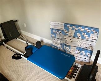 Pilates machine by Aero Pilates. Other home fitness items available too!