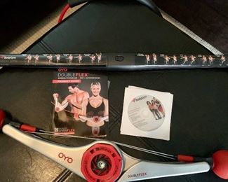 Body gym bar & oyo double flex portable gym. Other at home fitness items available too!