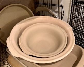 Stoneware cookware by Pampered Chef