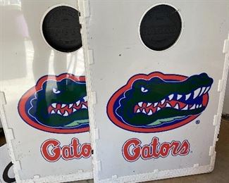 FL Gators cornhole set, includes bags