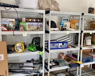 Garages shelves