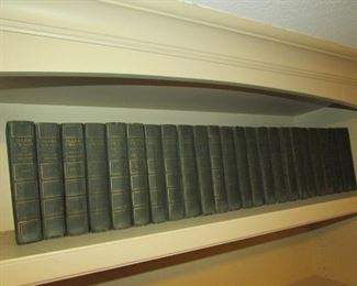 •	Item 15: Set of (24) Mark Twain Books. Copyrighted 1911 by Clara Gabrilowitsch. Price for set of (24): $100.00