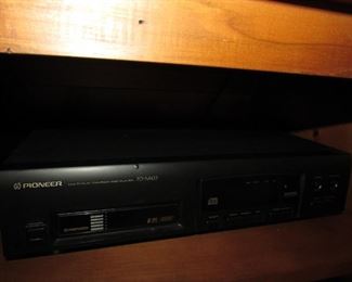 •	Item 50: Pioneer PD-M423 6-disc multi play compact disc player. Powered on at time of inspection. PRICE: $40.00