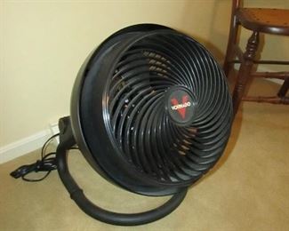 •	Item 98: Vornado fan. Model CR1-0023. Approximately 20” tall x 15” wide. Powered on at time of inspection. PRICE: $35.00