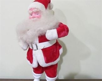 •	Item 110: Vintage Santa doll. Approximately 16” tall. PRICE: $35.00