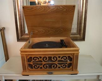 Vintage record player