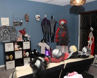 Lots of Halloween decorations!