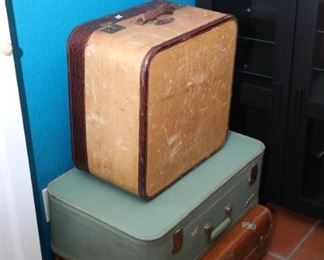 Vintage suitcases