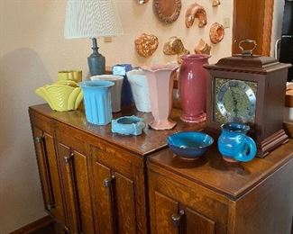 COLLECTION OF ALAMO POTTERY AND 2 PIECES OF HARDING BLACK