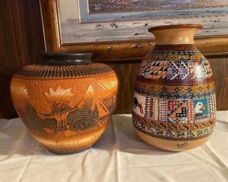 Native American, Peruvian Pottery