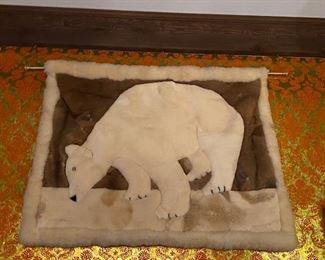 Alpaca Wall Panel - Polar Bear