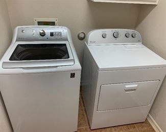 $300 GE TOP LOADING WASHER AND $250 ELECTRIC DRYER