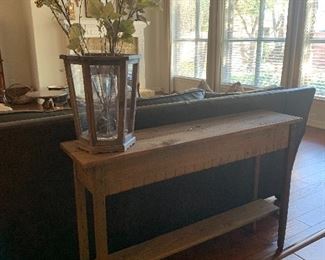 $180 RUSTIC WOOD COUCH TABLE
