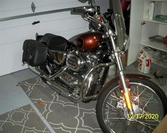 2009 Harley-Davidson Sportster Touring Bike . Color is a Light Rootbeer and Dark Rootbeer. It only has 30 miles on it. It has New Battery, Oil & Oil Filter, Spark plugs, Gas pump & Filter , plus gas tank was flushed & cleaned.