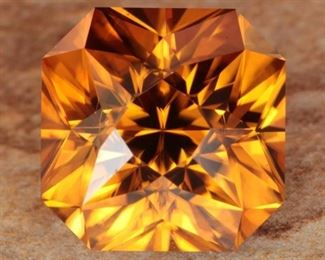 Natural 13.03ct Singida Tanzania Zircon. Design by Arya Akhavan