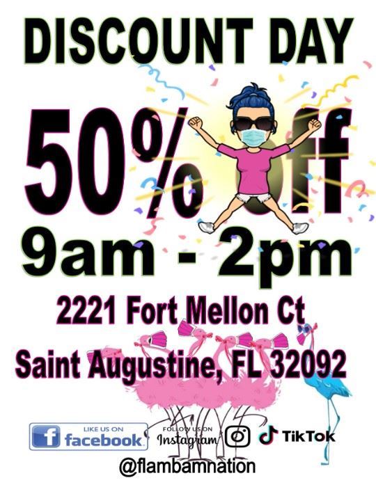 discount day in St Augustine