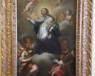 The Ascension of Jesus, Continental School, 18th century. Purchased @ Parke-Bernet Galleries, New York, 1966