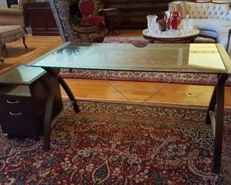Glass Desk