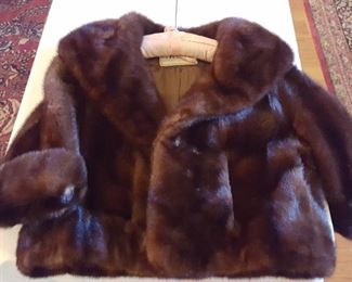 G. Fox & Co. Hartford, Connecticut fur jacket.