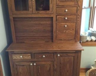 Amish Made Hoosier Cabinet