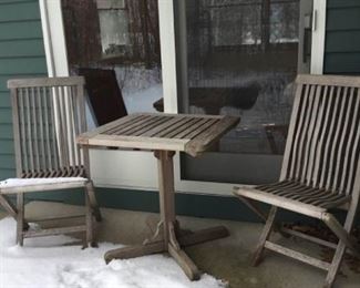 Teak Patio Set