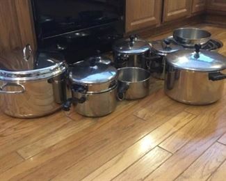 Stainless Steel Cookware Lot