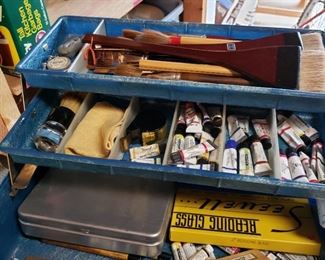 Some of the Art Supplies 