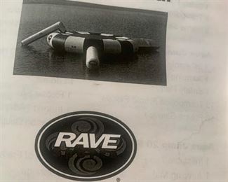 Lake trampoline by Rave. 25 feet diameter (see next photo)