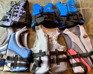 There are many lifevests, these are just a few of them