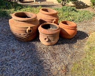 Terra cotta planters