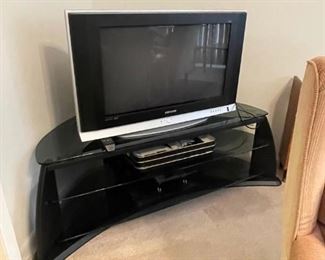 SAMSUNG TV AND TV STAND
