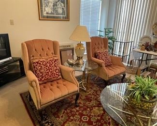 WING BACK CHAIRS